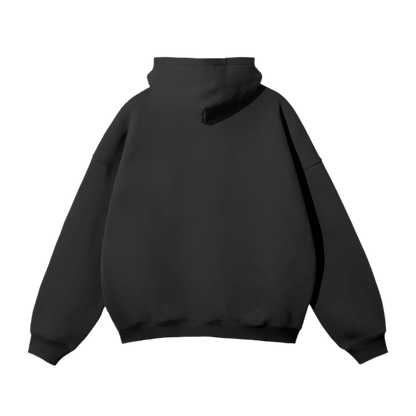 Oversized Graphic Fleece Hoodie