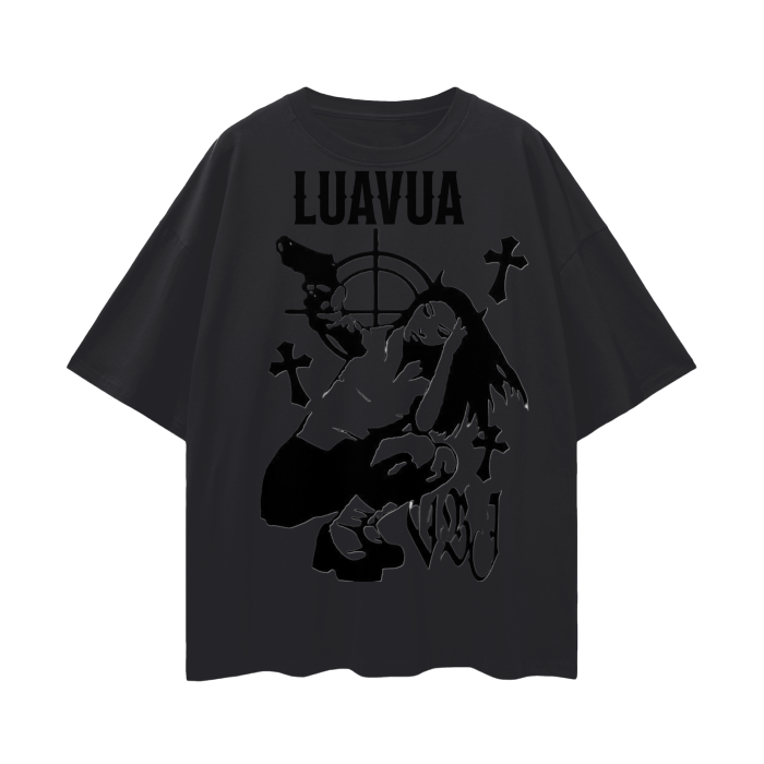 LuaVua Oversized Shooter Graphic T Shirt