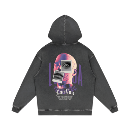 Oversized Abstract Heavyweight Hoodie