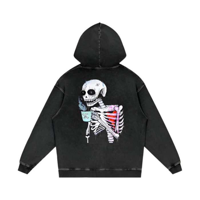 LuaVua Oversized Skeleton Hoodie