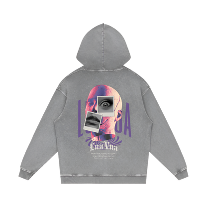 Oversized Abstract Heavyweight Hoodie