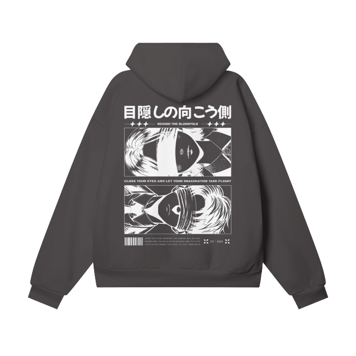 LuaVua Oversized Heavyweight Anime Graphic Hoodie